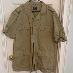Men's Khaki Military Field Jacket